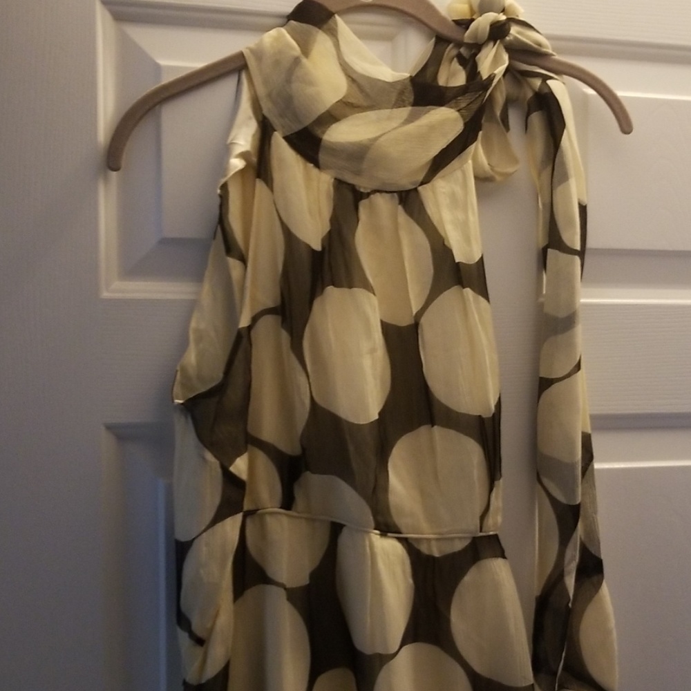 DVF polka dot dress